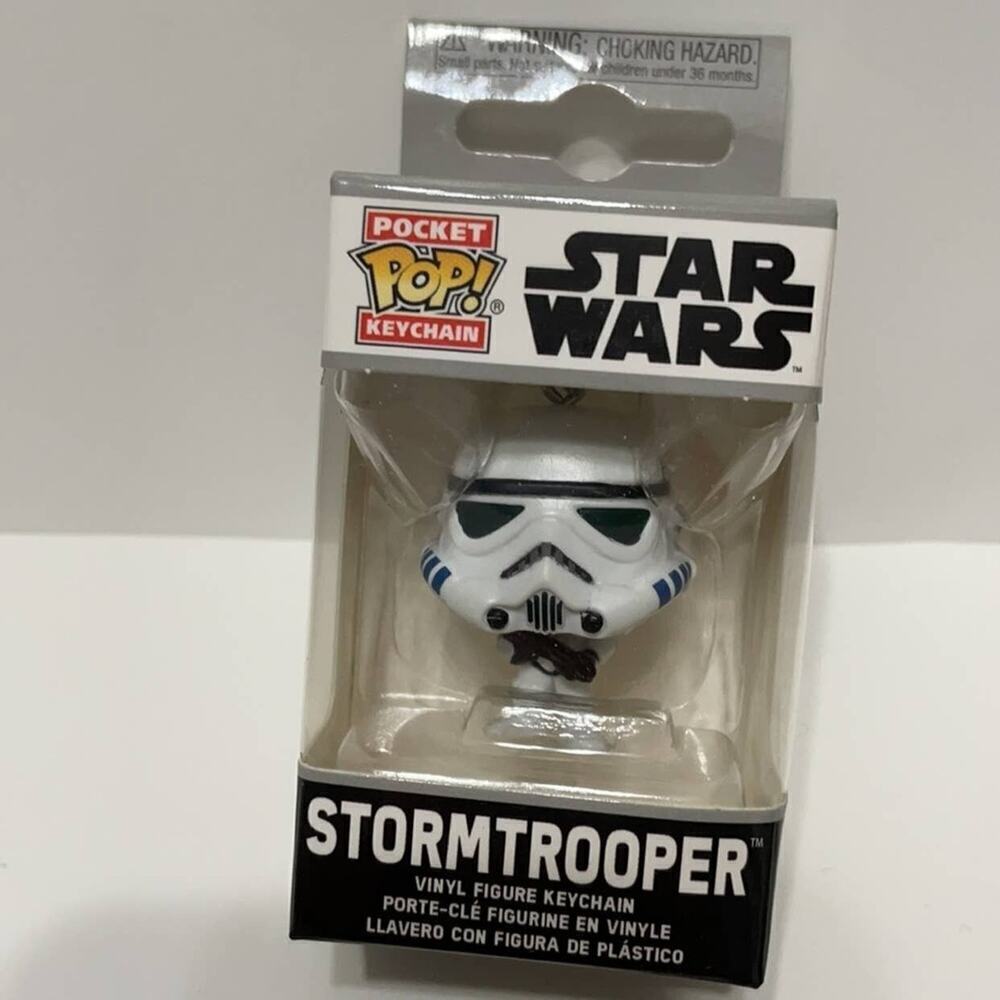 Funko Pop! Keychain: Star Wars - Stormtrooper 2 inches NEW - Picture 4 of 6